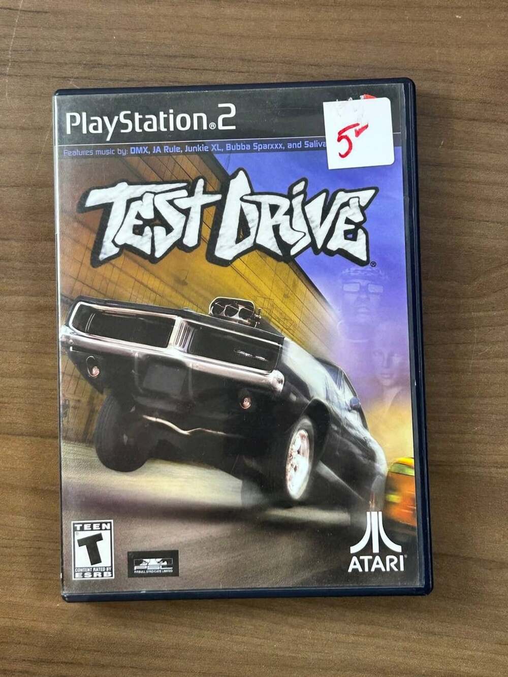Test Drive Sony PlayStation 2 PS2 2002 Black Label Complete w/ Manual & Case